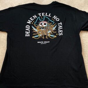 Death coast supply tee shirt